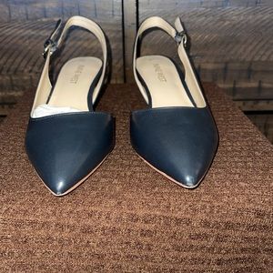 Nine West Black Slingback Pumps